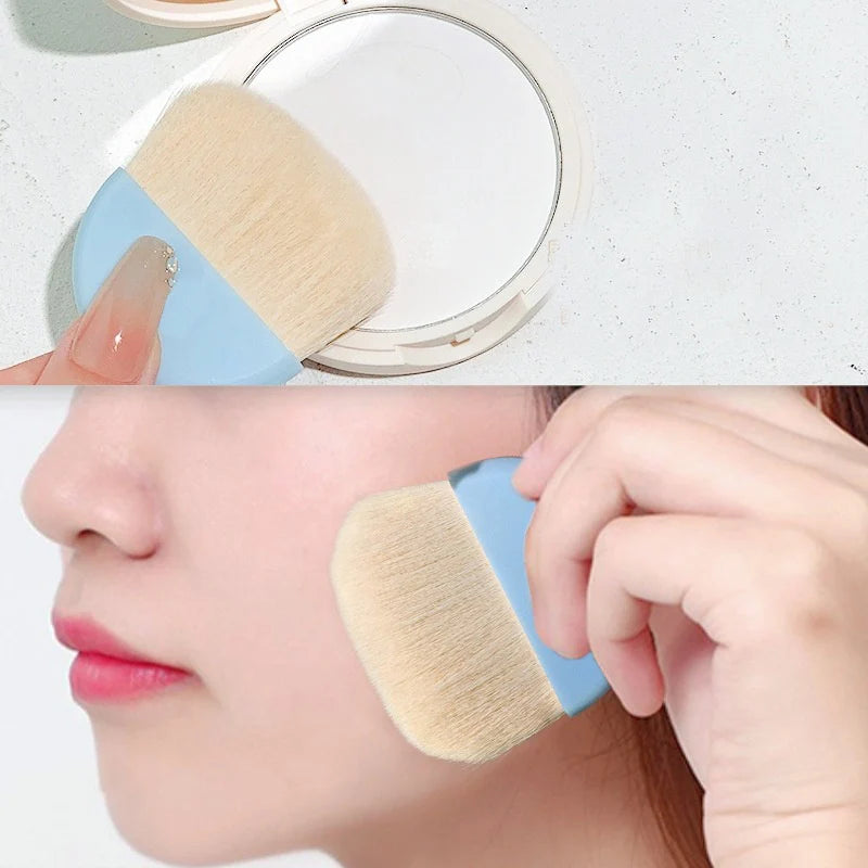 6Pcs Mini Makeup Brushes Set With Box Portable Cosmetic Powder Foundation Blush Blending Concealer Make Up Brushes Makeup Tool