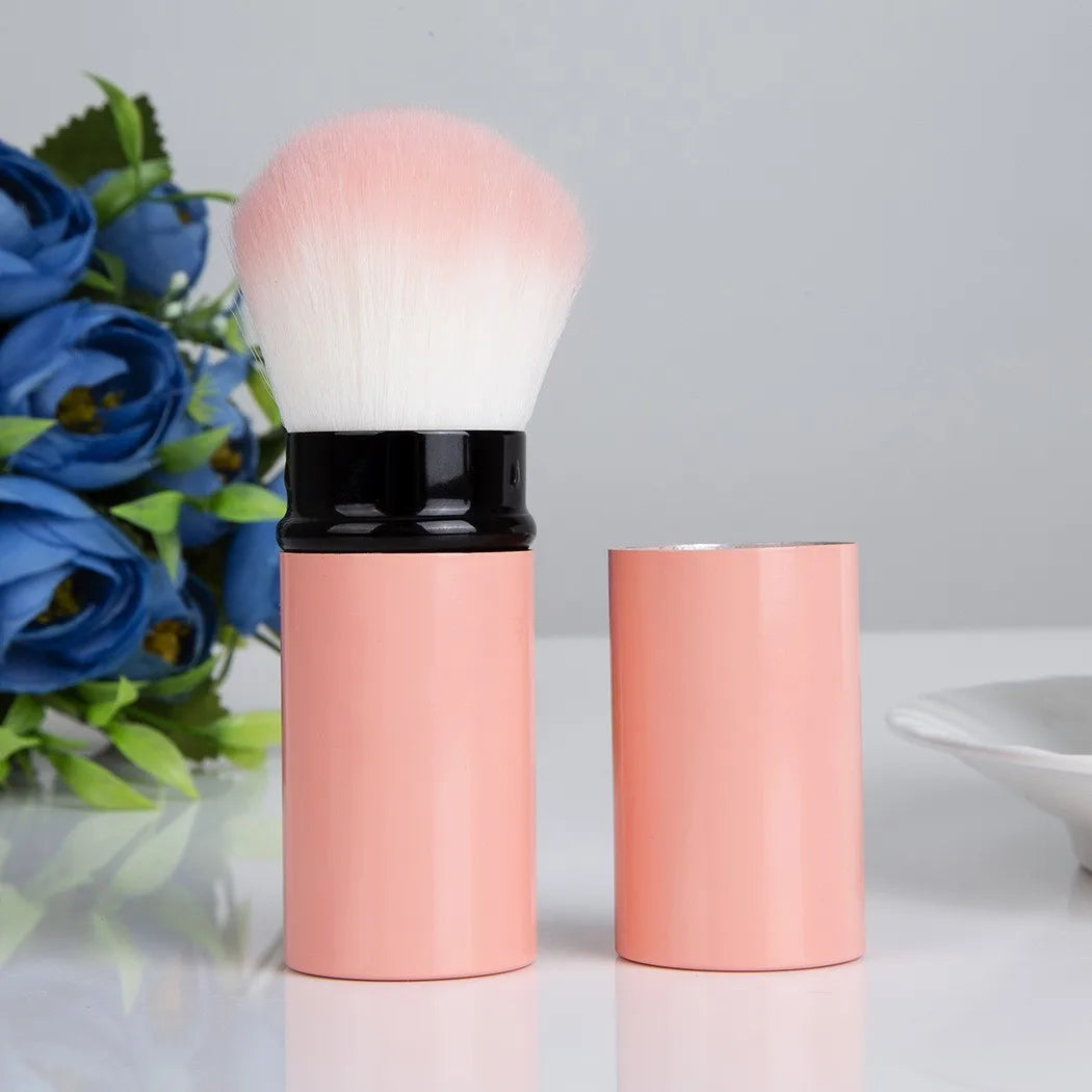 1pcs Professional Makeup Brushes Retractable Blusher Powder Foundation Face Concealer Kabuki Makeup Brush Cosmetic Tools