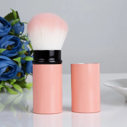 1pcs Professional Makeup Brushes Retractable Blusher Powder Foundation Face Concealer Kabuki Makeup Brush Cosmetic Tools