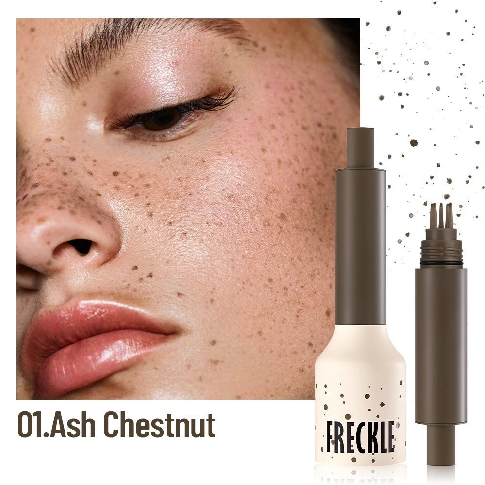 1pc Natural Freckle Stamp Pen Waterproof and Sweatproof - Quick-drying Natural and Delicate Freckle Makeup Multi-scene Use