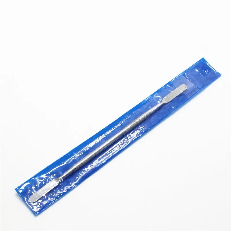 3pcs Stainless Steel Mixing Spatula Tool Spatuler Rod Dental Nail Art Makeup Foundation Eyeshadow Mixing Stick Color Tools