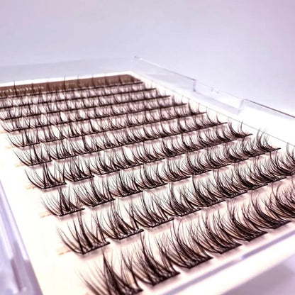 LONZUNIN Hot Sales Faux Mink Soft Wispy Fake Lashes 5D Fluffy No Glue Eyelashes