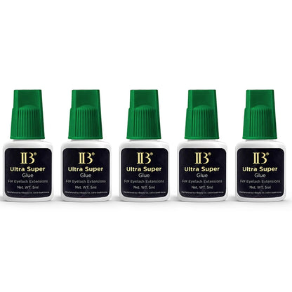 IB 5ml Korea Original IBeauty Ultra Super Eyelash Extensions Glue 5ml IB Green Cap False Lash Glue Makeup Tools Beauty Shop