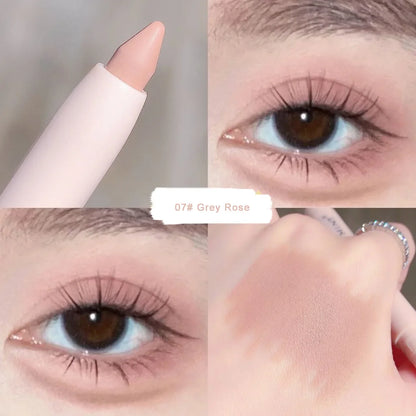 Eye Shadow Lying Silkworm Highlighter Pen Korean Eyes Makeup Matte White Pearl High-gloss Brightening Glitter Eyeshadow Stick