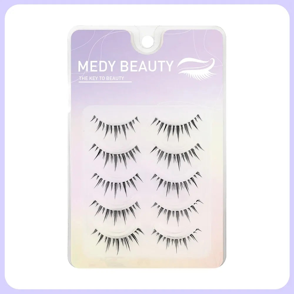 3D Lashes Premade Fan A/M Shape Spikes Cluster Eyelash Mix Extension Individual Makeup Super Natural Wispy DIY Premade Peduncle