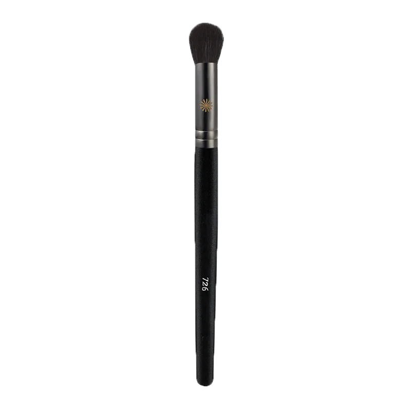 Piccasso Grey Makeup Brush No.726 Highlight Brush Soft Squirrel Hair Solid Wood Professional Powder Highlight Makeup Brush