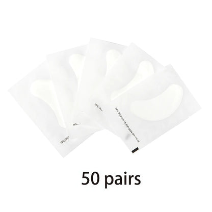 50/100pcs Eye Patches Eyelash Extension Under Eye Pads Makeup Eyelash Patches Tip Stickers Pads For Eyelash Extension Makeup