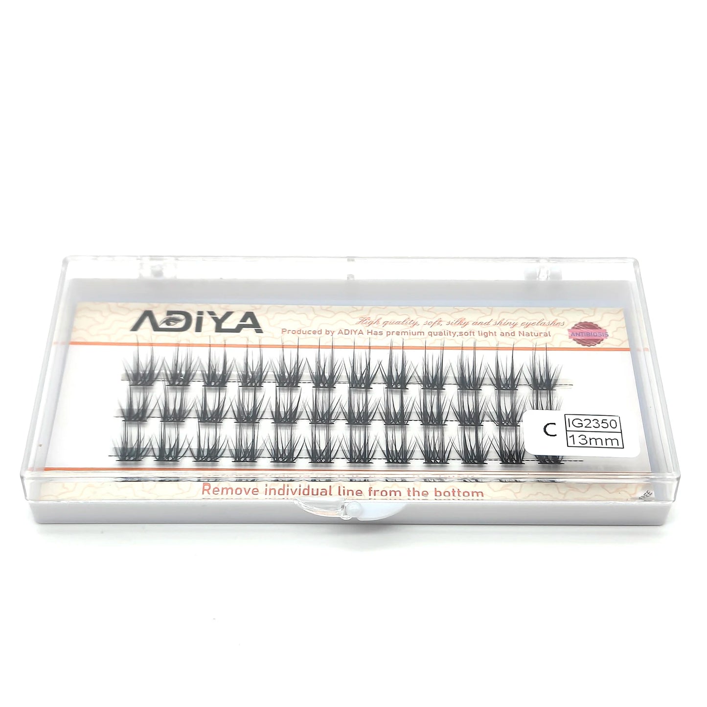 36Pcs C/D/dd 10-15mm DIY Eyelash Extension Segmented Cluster Easy Makeup Big Eye Secret Super Natural Lash Glitter Premade Lash