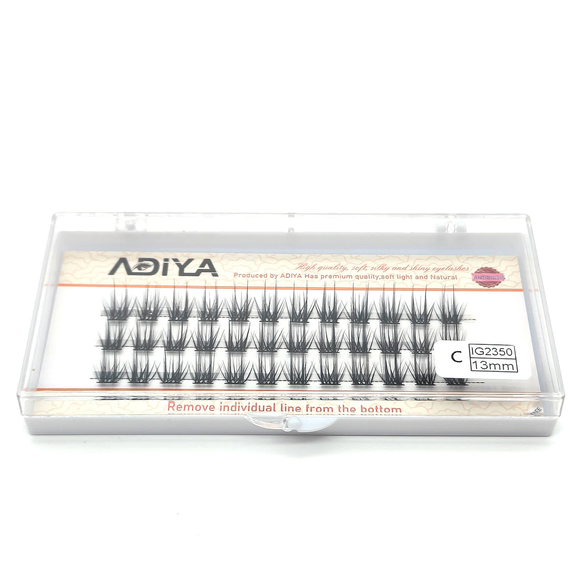 36Pcs C/D/dd 10-15mm DIY Eyelash Extension Segmented Cluster Easy Makeup Big Eye Secret Super Natural Lash Glitter Premade Lash