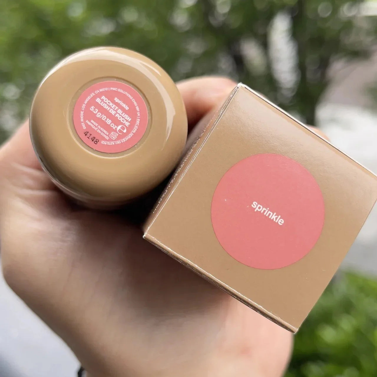 New Brand Case for iPhone 17 16 Blusher Rouge Powder Pocket Blush Lip Gloss Cheek Hydrating Stick Natural Cream Lipstick Makeup