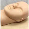 Eyelash Extension Training Head & Lashes Pack Makeup Practice Model Fake Mannequin Head Practicing Lashes Extensions Supplies