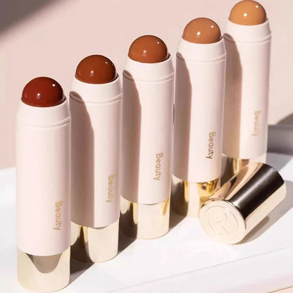 Hot Soft Pinch Liquid Bronze Contour Stick Smooth Lasting Natural Nose Shadow Waterproof Face Highlight Brighten Makeup Cosmetic