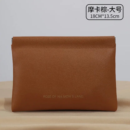파우치 Simple Lipstick Makeup Storage Bag Women Fashion Portable Mini Key Jewelry Cosmetic Organizer Pouch Handbag Косметичка 2025