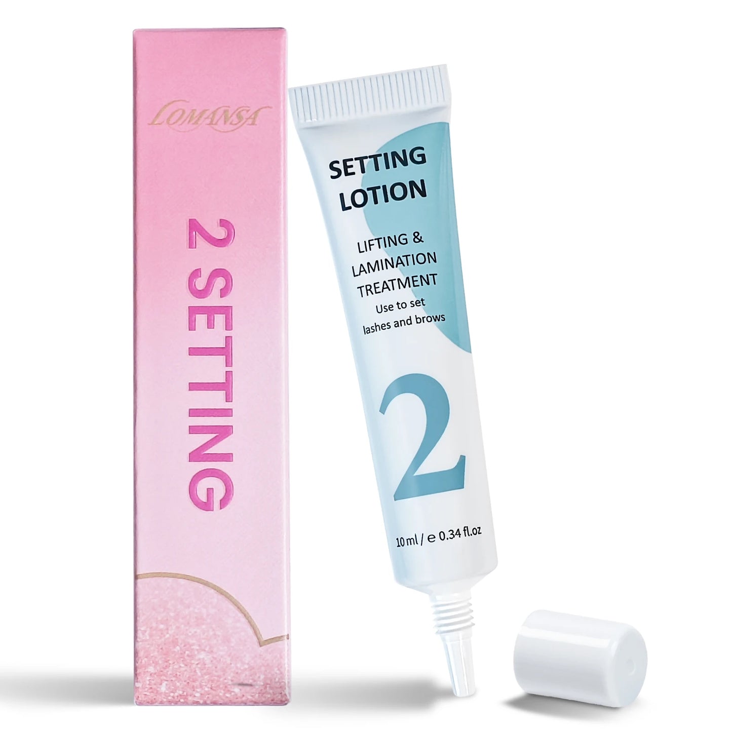 Lomansa Lash Lift Kit Eyelash Perm Kit Tube Step 1#2#3#4 Lifting Lotion Version Eyebrow Lamination and EyeLash Lifting Tool