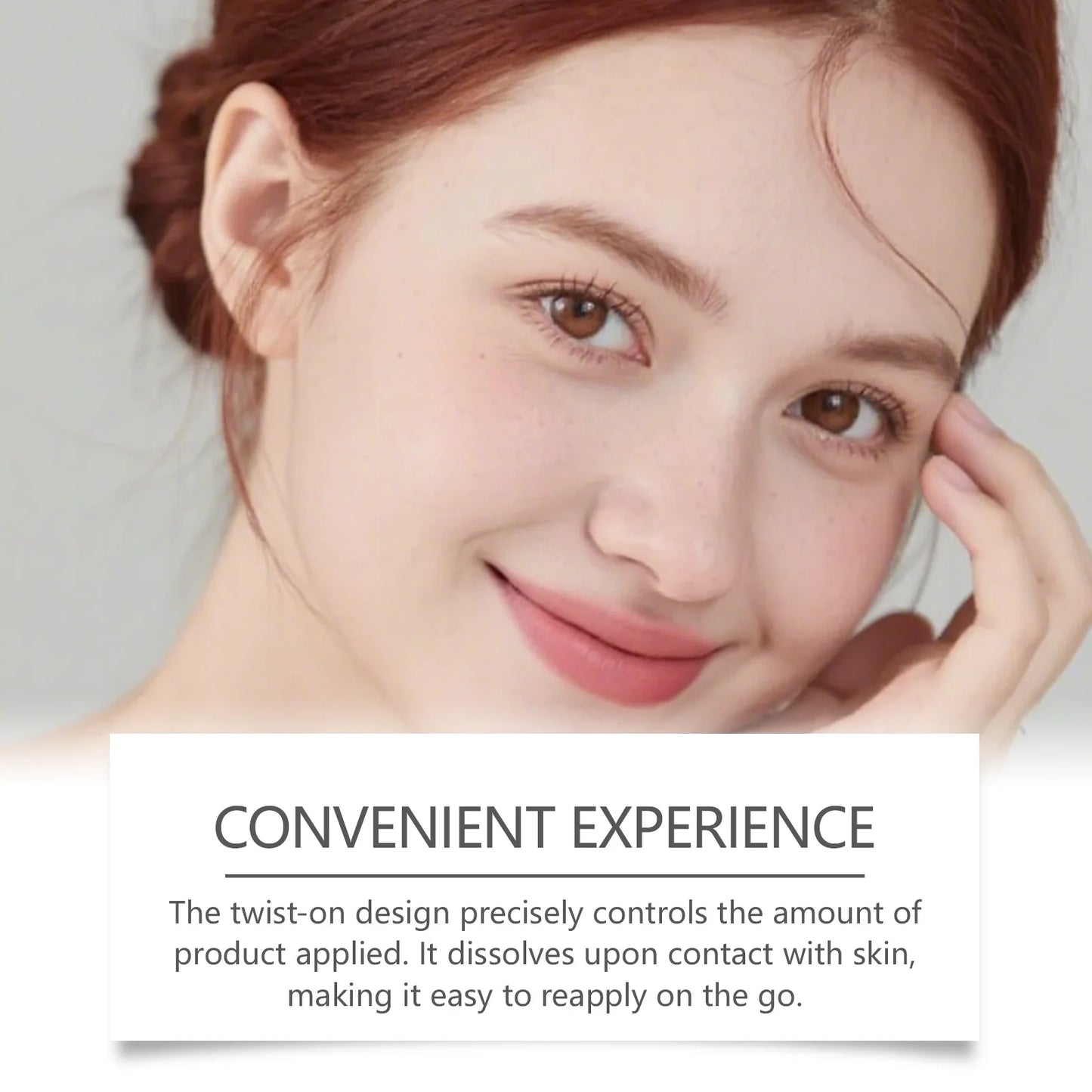 Hoygi Portable Solid Moisturizing Face Stick Lightweight Hydration Balm Winter Skincare Travel Friendly On the Go Moisturizer