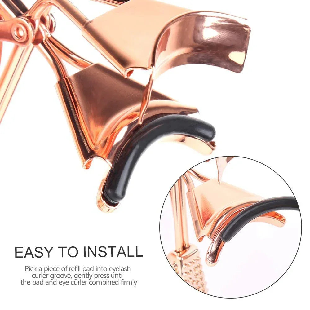 10/20/50PCS Beauty Eyelashes Makeup Curling Styling Tool Eyelash Curler Replacement Pads Women's Lash Rubber Curler Refills Pads