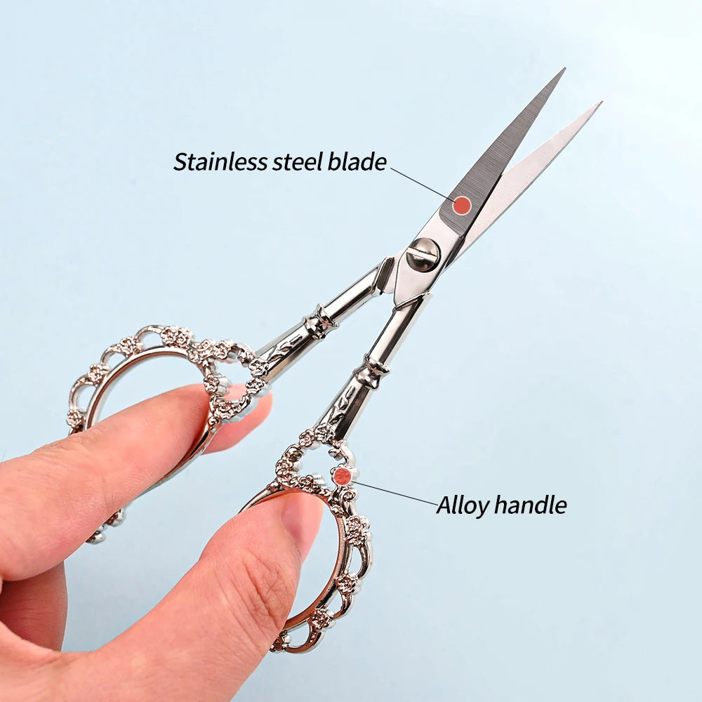 1pc Genuine Stainless Steel Nail Scissor Retro Finger Toe Dead Skin Remover Makeup Tool Nail Multi-Function Manicure Tool BZY888