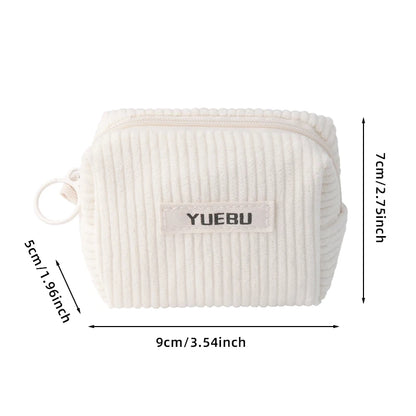 Fashionable Portable Coin Purse, Zipper Style Makeup Tool Storage Bag, Women'S Carry On Bag For Storing Change, Beauty Tool Bags