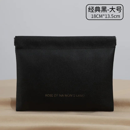 파우치 Simple Lipstick Makeup Storage Bag Women Fashion Portable Mini Key Jewelry Cosmetic Organizer Pouch Handbag Косметичка 2025