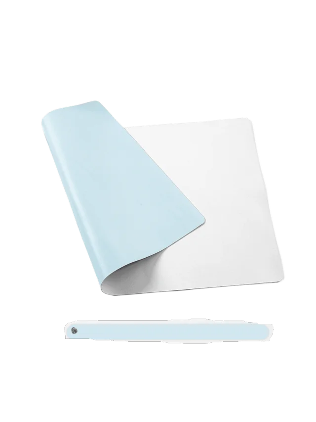 1/2pcs Pink Nail Art Table Mat Portable Foldable Nail Art Armrest Mat Microfiber Leather Soft Nail Art Mat for Nail Art Salon