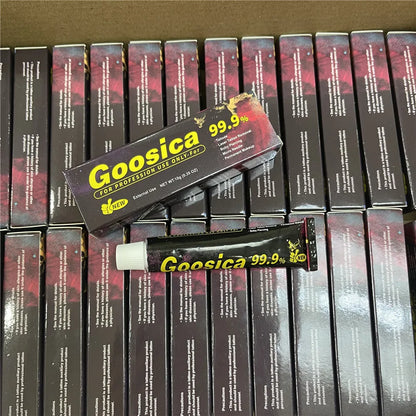 Newest 99.9% Goosica Tattoo Cream Before Permanent Makeup Microblading Piercing Eyebrow Eyeliner Lips Body Supplier 10g
