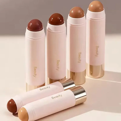 Hot Soft Pinch Liquid Bronze Contour Stick Smooth Lasting Natural Nose Shadow Waterproof Face Highlight Brighten Makeup Cosmetic