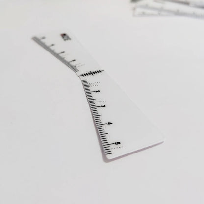 Mapping Eyebrow Ruler Stickers Microblading Adhesive Brow Measurement Stencil Brows Shaping Tools Tattooing Desgin Makeup Supply