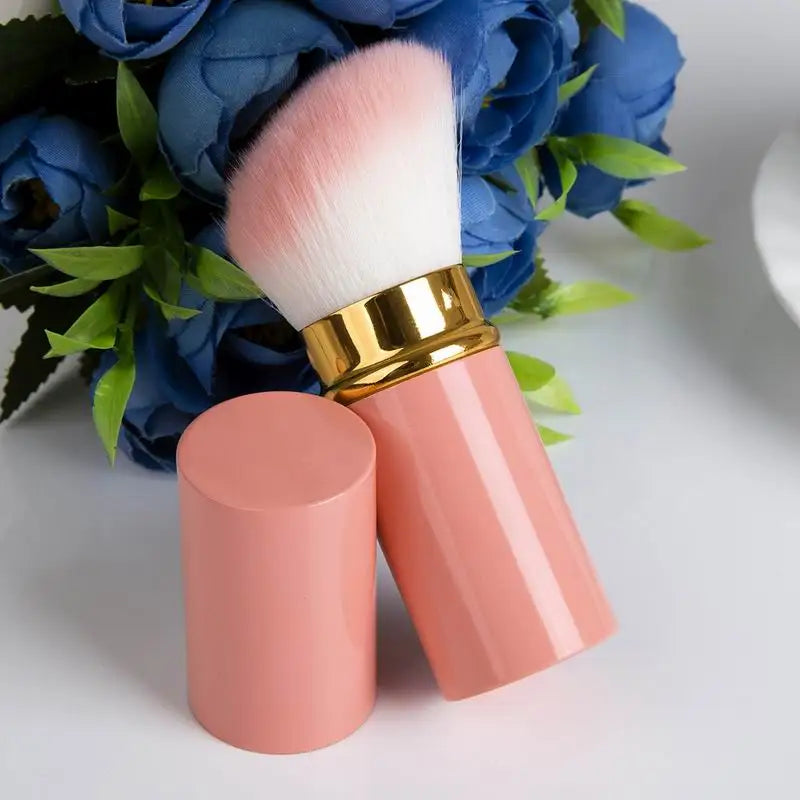 1pcs Professional Makeup Brushes Retractable Blusher Powder Foundation Face Concealer Kabuki Makeup Brush Cosmetic Tools