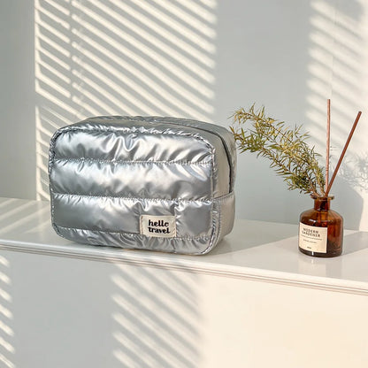 Fashion Large Capacity Makeup Bag Travel Organizer Portable Cosmetic Bag Multifunctional Storage Washbag
