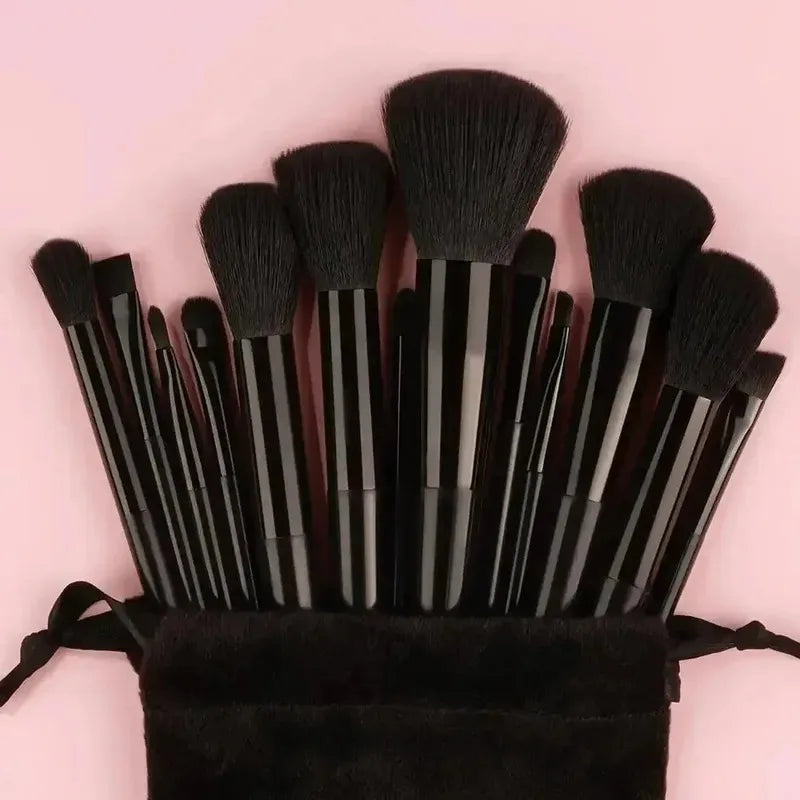 13 Pcs Makeup Brushes Soft Fluffy Professional - Eye Shadow, Foundation, Powder, Blush Blending, Women’s Tools