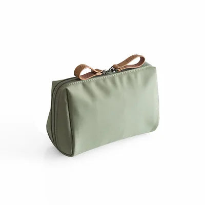 2023 New Makeup Bag Simple Solid Color Cosmetic Bag for Women Pouch Toiletry Bag Waterproof Make Up Purses Case Hot Dropshipping