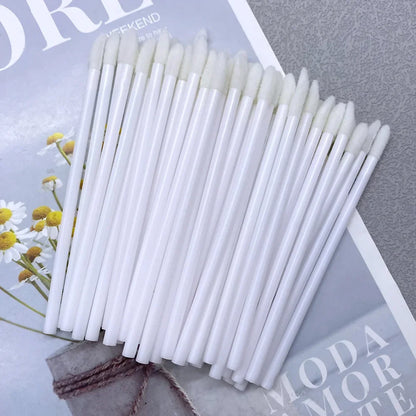 Wholesale 100/1000 PCS Disposable Lip Brush Women Accessories Lipstick Gloss Wands Applicator Perfect Best Make Up Tool Hotting