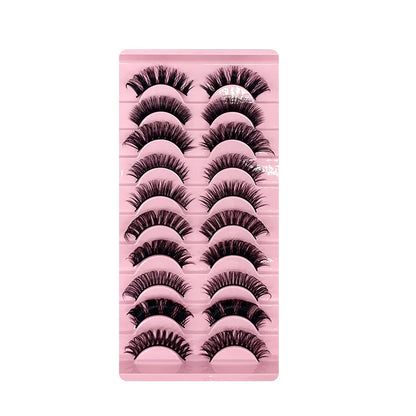 2/10Pairs 3D Mink Lashes russian strip lash Dramatic False Eyelashes Faux Cils Makeup Wholesale Fake Eyelash Extension maquiagem