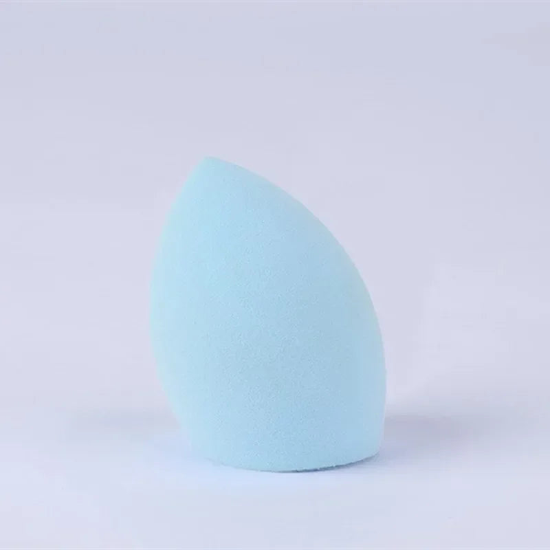1pc Empty Transparent Puffs Drying Box Storage Case Portable Sponge Stand Cosmetic Egg Shaped Rack Makeup Puff Holder