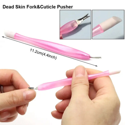 8pcs Nail Files Set 100/180 Nail Sanding Buffer Professional Manicure Files Makeup Pedicure Brushes Tool Extension cuticle Kits
