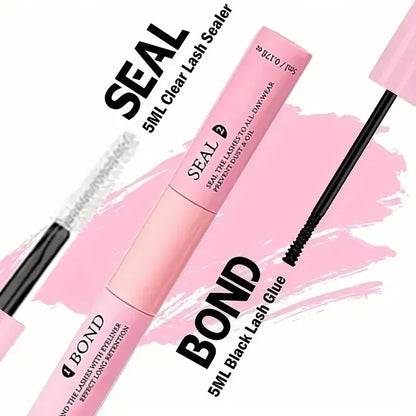 3 Pieces Eyelash Adhesive and Sealantwaterproof, Suitable for DIY Clustered and False Eyelash Makeup Tools