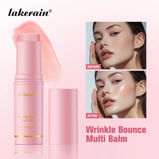 Pink Hydrating Stick Deep Hydrating Facial Skin Multi-functional Long-lasting Brightening Smooth Wrinkle Stick Skin Care Makeup