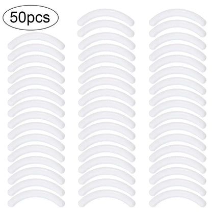 10/20/50PCS Beauty Eyelashes Makeup Curling Styling Tool Eyelash Curler Replacement Pads Women's Lash Rubber Curler Refills Pads
