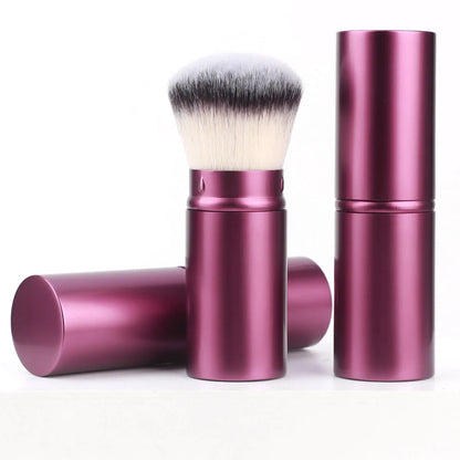 1pcs Professional Makeup Brushes Retractable Blusher Powder Foundation Face Concealer Kabuki Makeup Brush Cosmetic Tools