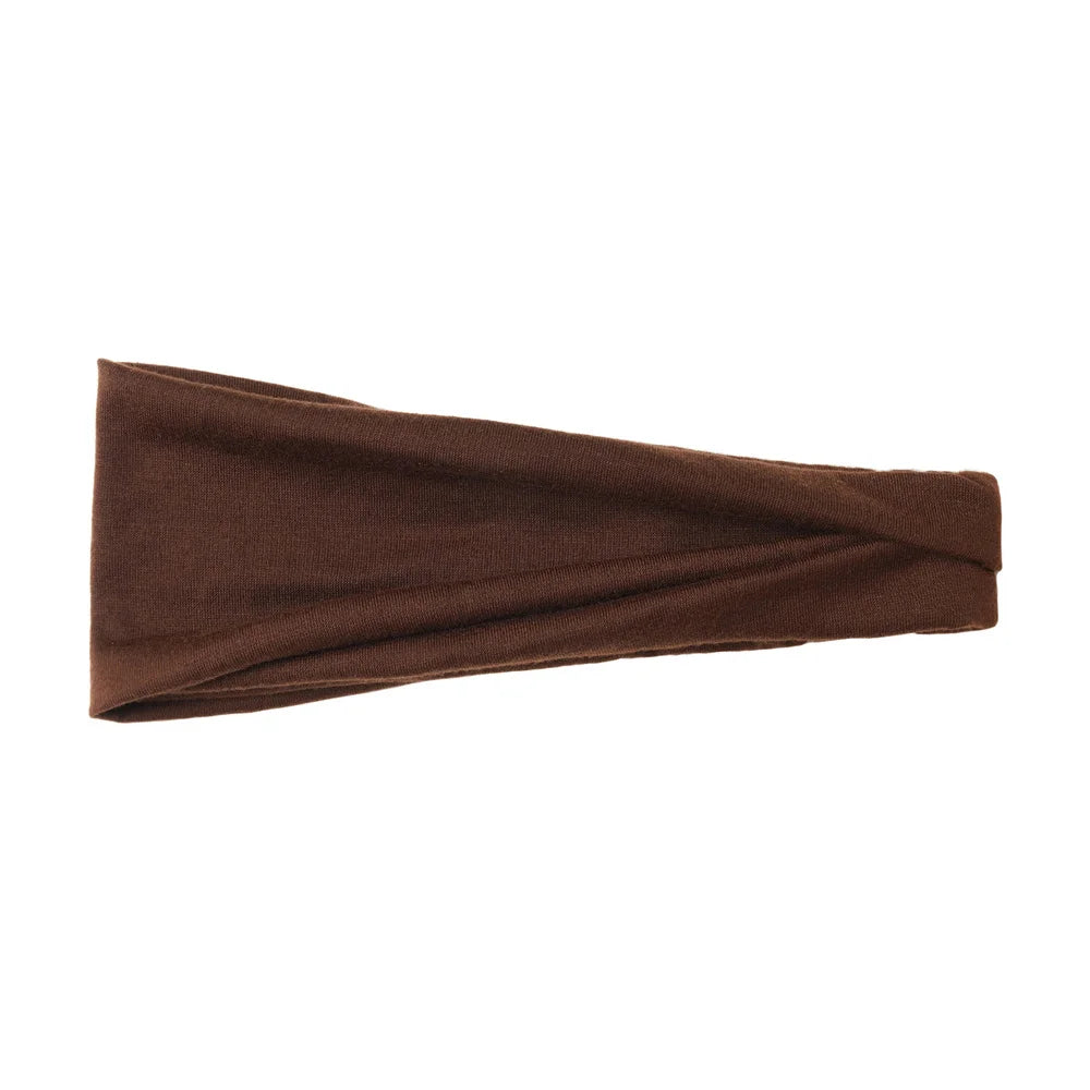 Women Solid Color Wide Elastic Headband Adjustable Cotton Sport Yoga Hair Band Fashion Turban Makeup Hair Hoop Hair Accessories