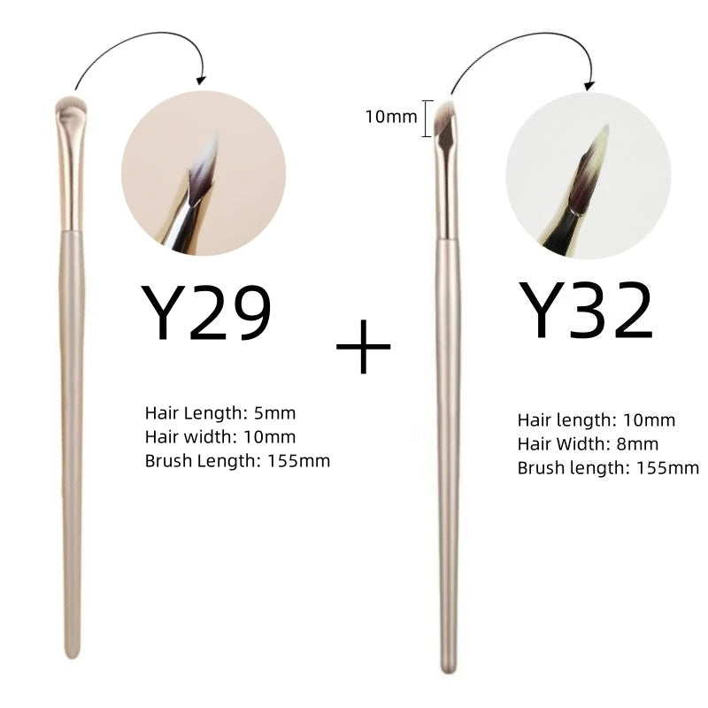 Highlighter Makeup Brushes Blush Natural Hair High Quality Eye Shadow Blender Contour Eyebrow Eyeshadow Make Up Brush