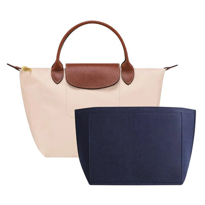 Felt Insert Bag Fits For Handbag Liner Bag Felt Cloth Makeup Bag Support Travel Portable Insert Purse Organizer