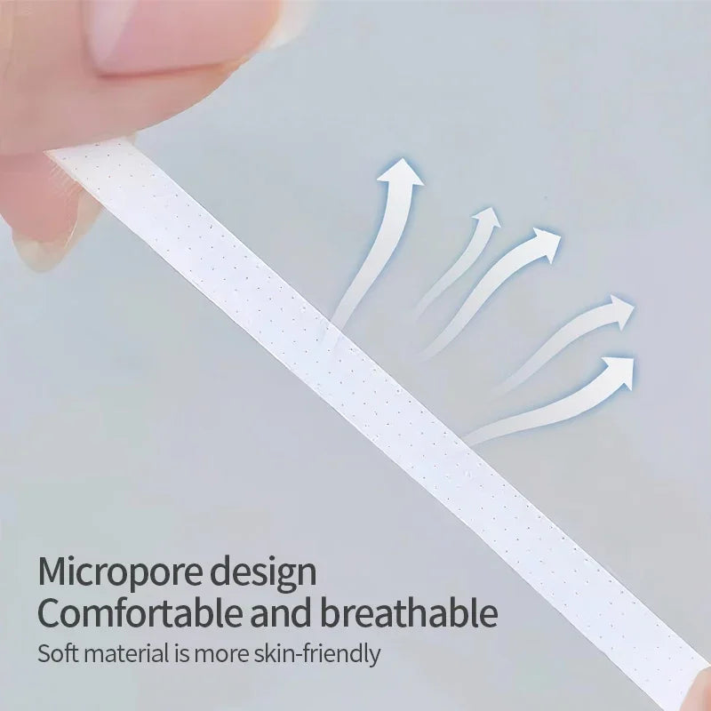 Wholesale 4mm Width Eyelash Extension Tape Makeup Breathable Anti-allergy Easy to Tear Micropore Tape Professional Lashes Tape