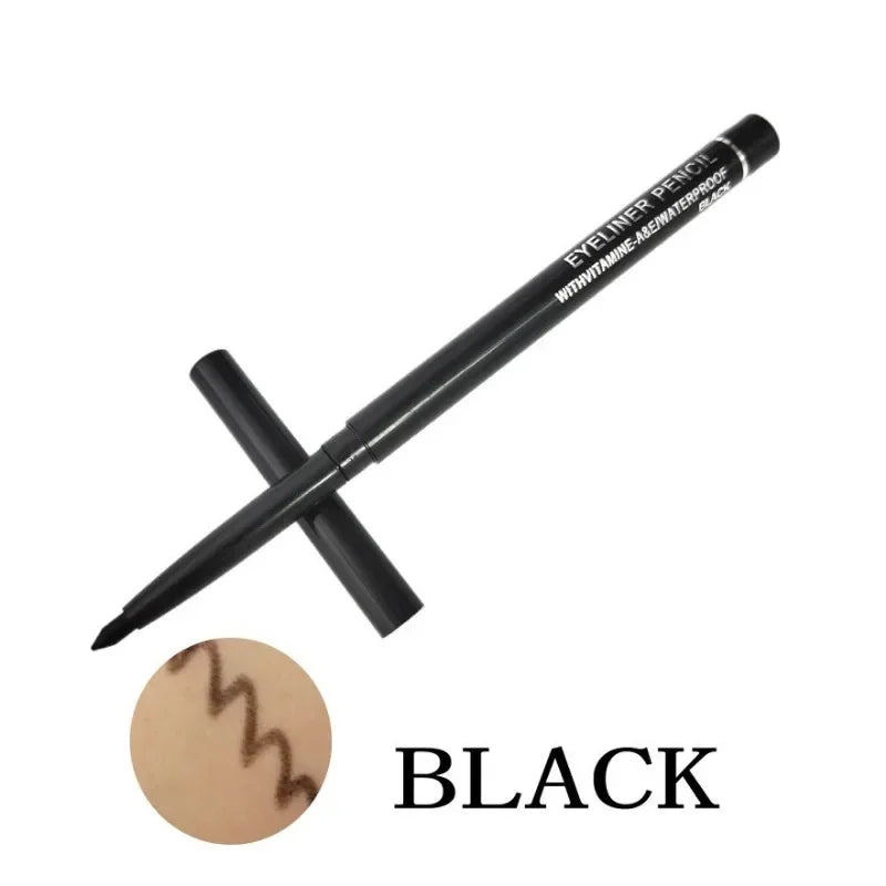 1/5/20pc Lasting Waterproof Liquid Eyeliner Non-fading Smooth Quick Drying Eyeliner Pencil No Ink Leakage Black Eye Liner Makeup