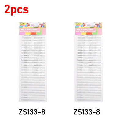 New 3mm Rhinestones for Face Makeup Crystals Bright Face Jewelry Gems Stickers Children's Stickers Adhesive Glitters for Face