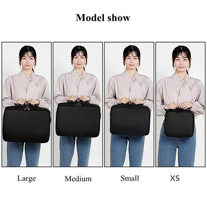 New Oxford Cloth Makeup Bag For Women Professional Large Capacity  Travel Cosmetic Case