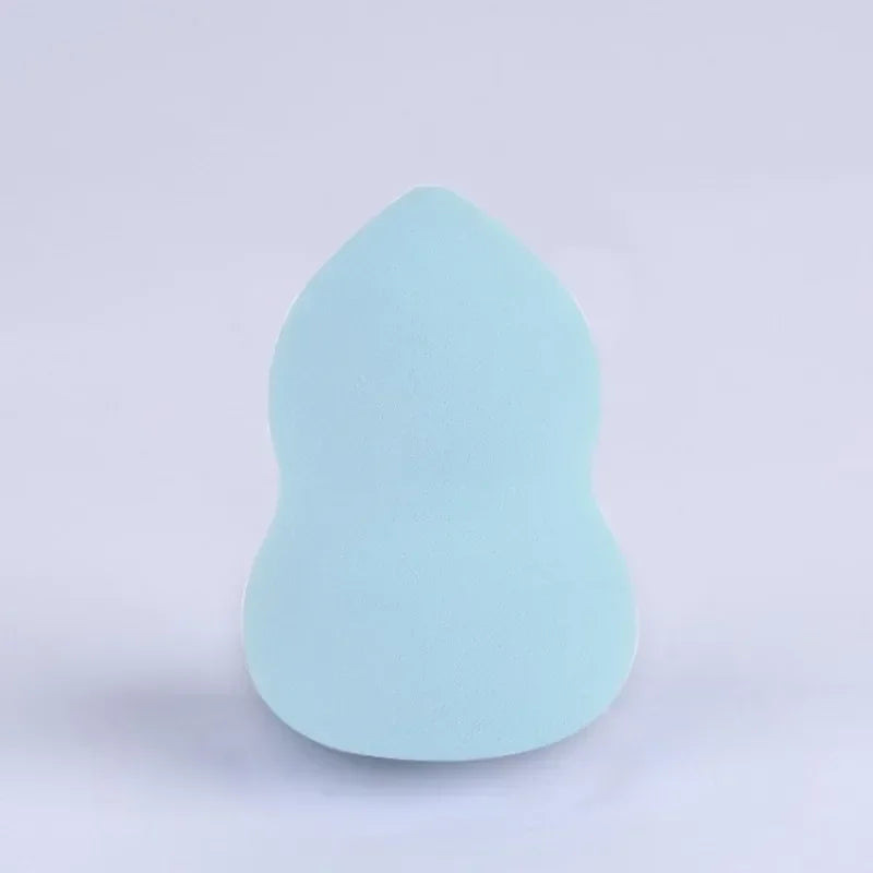 1pc Empty Transparent Puffs Drying Box Storage Case Portable Sponge Stand Cosmetic Egg Shaped Rack Makeup Puff Holder