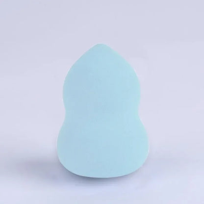 1pc Empty Transparent Puffs Drying Box Storage Case Portable Sponge Stand Cosmetic Egg Shaped Rack Makeup Puff Holder