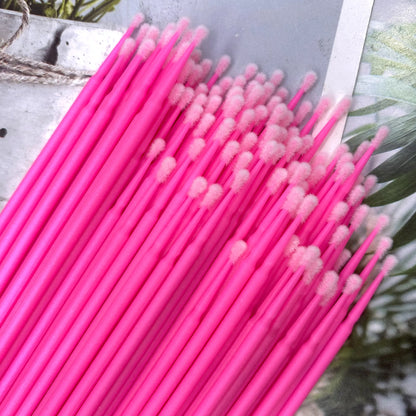 100/400pcs Micro Brush Disposable Lash Removing Swab Microbrush Mascara Wands Applicator Eyelash Extension Makeup brushes Tools