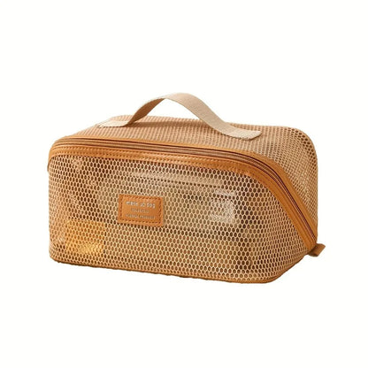 Female Makeup Organizer Toiletry Kit Bag Make Up Case Storage Pouch Luxury Lady Box, Cosmetic Bag, Organizer Bag For Travel Zip